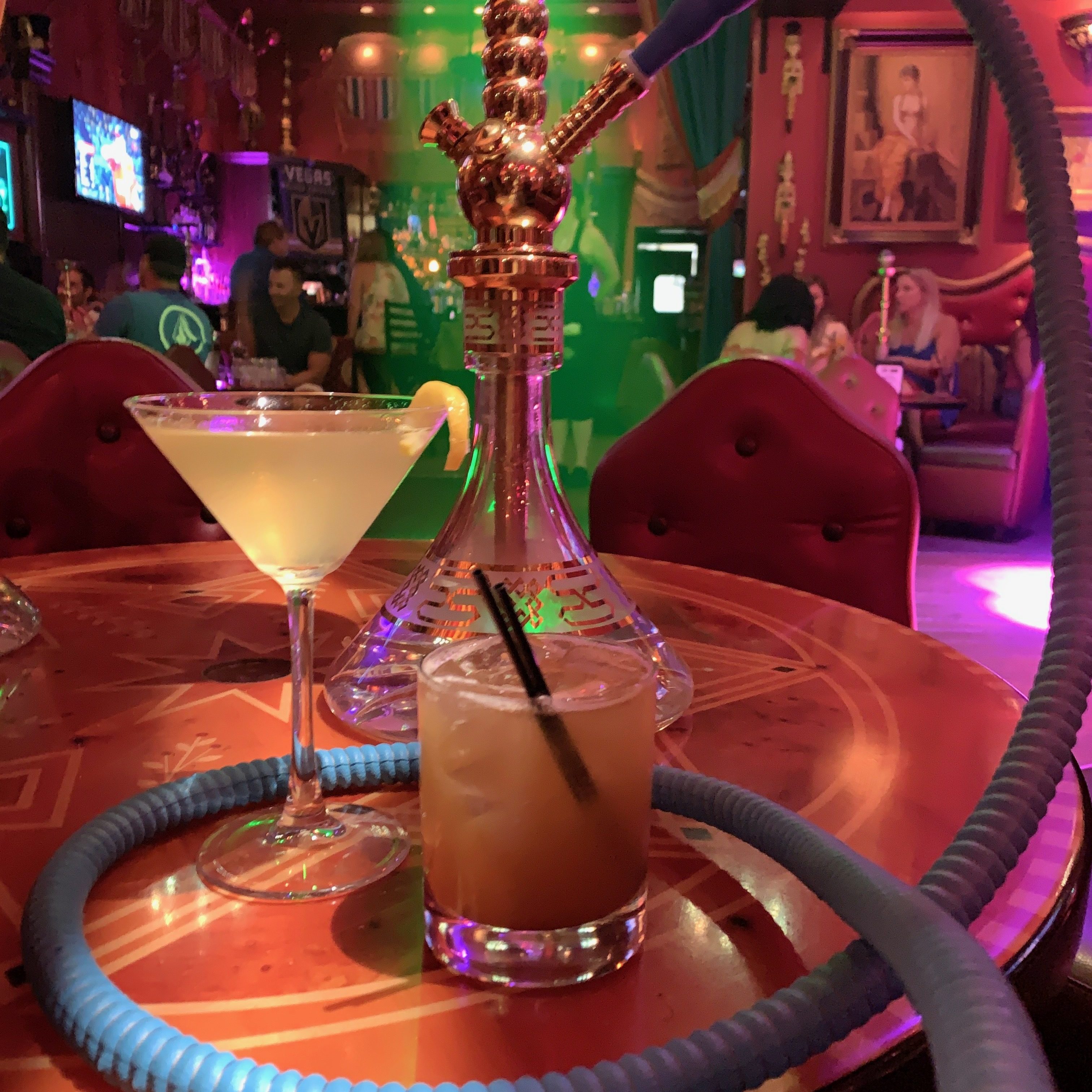 Best Hookah Lounge in Las Vegas with music and food.